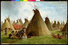 Prairie Indian Encampment