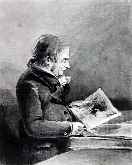 Joseph Mallord William Turner (graphite & watercolour on paper) a John Thomas Smith