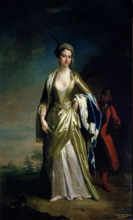 Lady Mary Wortley Montagu a Jonathan Richardson
