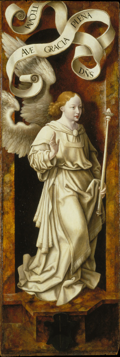 Angel of the Annunciation a Joos van Cleve