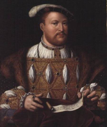 Henry VIII (1491-1547) a Joos van Cleve (eigentl. van der Breke)
