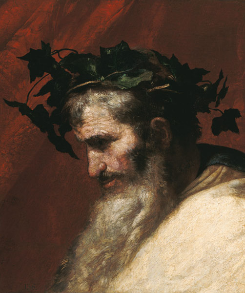 Head of an Old Man, fragment from the Triumph of Bacchus a José (detto Jusepe) de Ribera