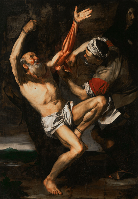 The Martyrdom of St. Bartholomew a José (detto Jusepe) de Ribera