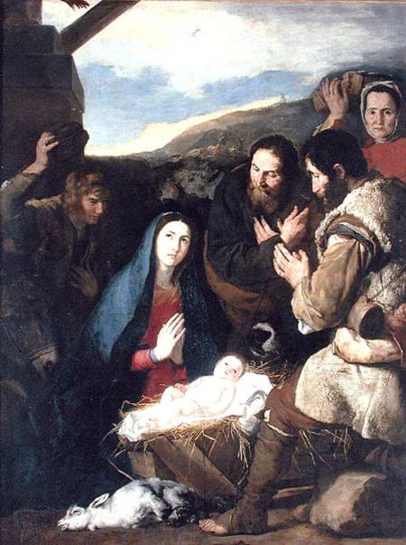 Adoration of the Shepherds a José (detto Jusepe) de Ribera