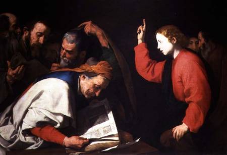 Christ among the Doctors a José (detto Jusepe) de Ribera