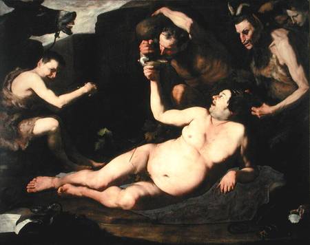 Drunken Silenus a José (detto Jusepe) de Ribera