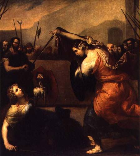 The Duel of Isabella de Carazzi and Diambra de Pettinella a José (detto Jusepe) de Ribera
