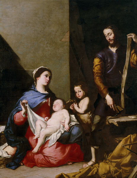 The Holy Family / Lo Spagnoletto / 1639 a José (detto Jusepe) de Ribera