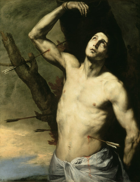 J.de Ribera / St. Sebastian a José (detto Jusepe) de Ribera