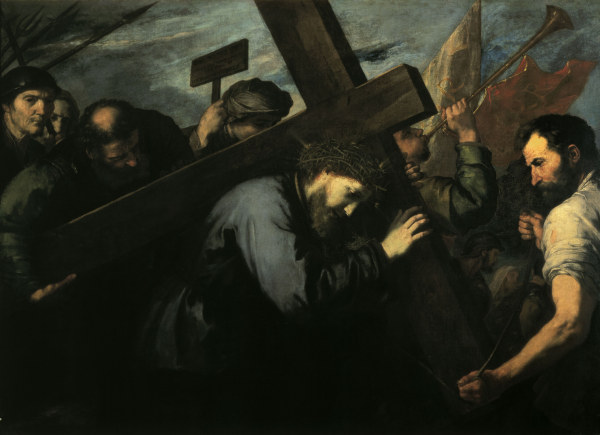 J.de Ribera, Kreuztragung a José (detto Jusepe) de Ribera