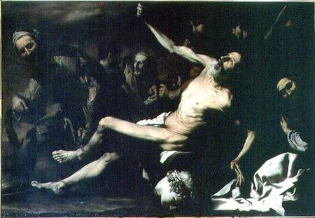 The Martyrdom of St. Bartholomew a José (detto Jusepe) de Ribera