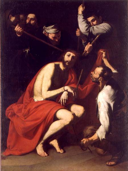 The Mocking of Christ a José (detto Jusepe) de Ribera