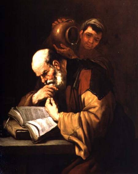 The Philosopher a José (detto Jusepe) de Ribera