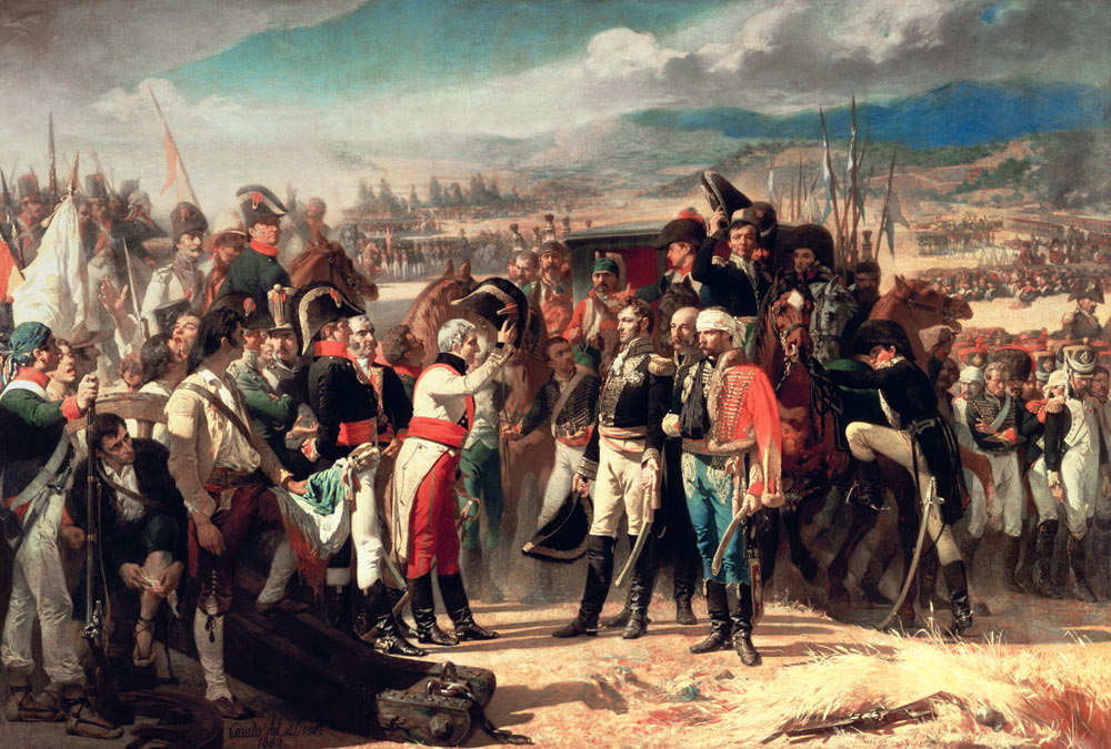 The Surrender of Bailen, 23rd July 1808 a Jose Casado del Alisal