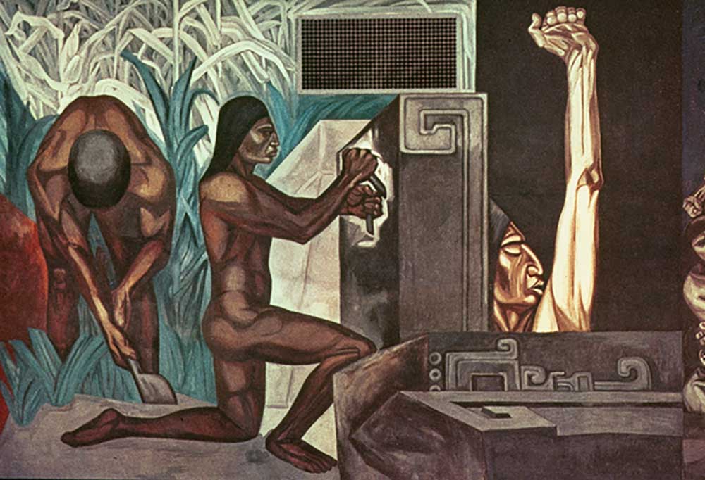 Pre-Columbian Golden Age, from The Epic of American Civilization, 1932-34 a José Clemente Orozco