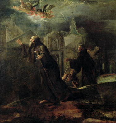 The Vision of St. Francis of Paola a Jose Jimenez Donoso