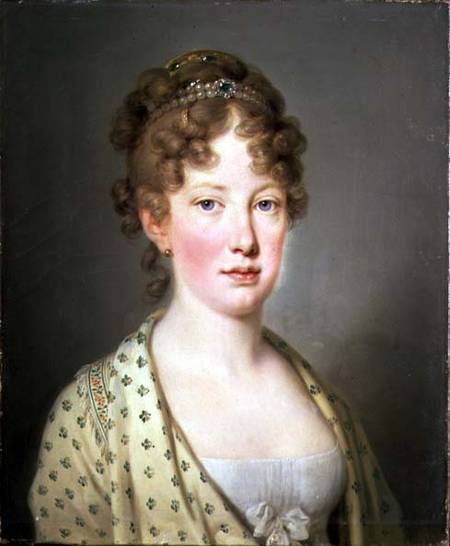 Archduchess Leopoldina of Austria a Josef Kreutzinger