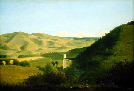 A Valley in the Countryside a Joseph August Knip