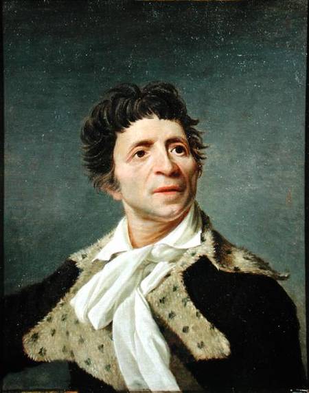 Portrait of Marat (1743-93) a Joseph Boze