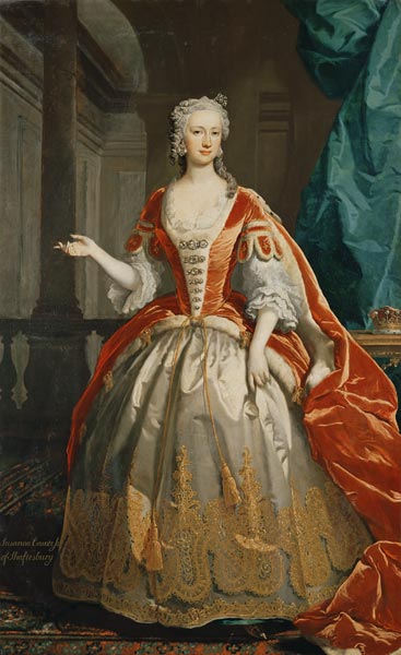 Susanna, 4th Countess of Shaftesbury a Joseph Highmore