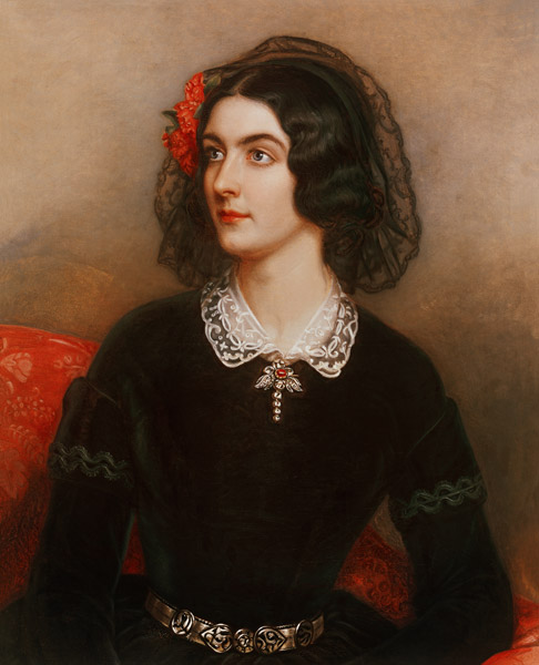 Portrait the Lola Montez (1820-1861) a Joseph Karl Stieler