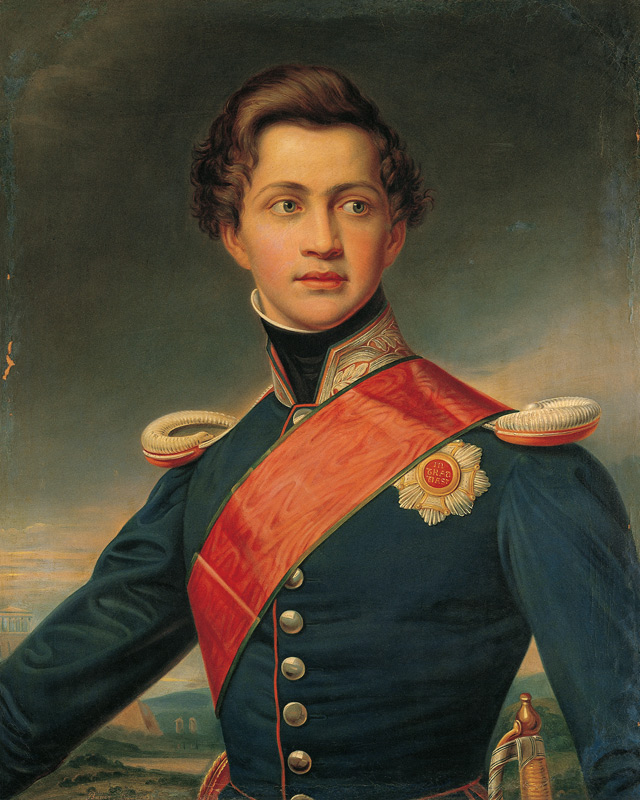 Portrait of Otto, King of Greece a Joseph Karl Stieler