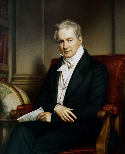 Humboldt, Alexander Freiherr von, Portrait a Joseph Karl Stieler