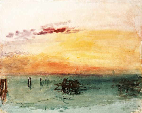 Venezia, vista da Fusina a William Turner