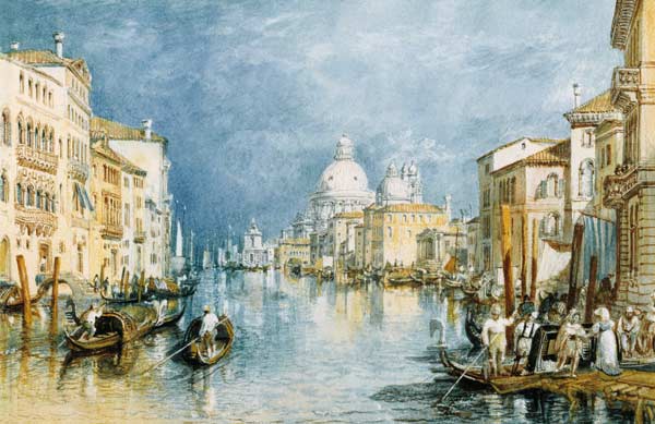 Venezia Canal Grande quadro di Joseph Mallord William 
