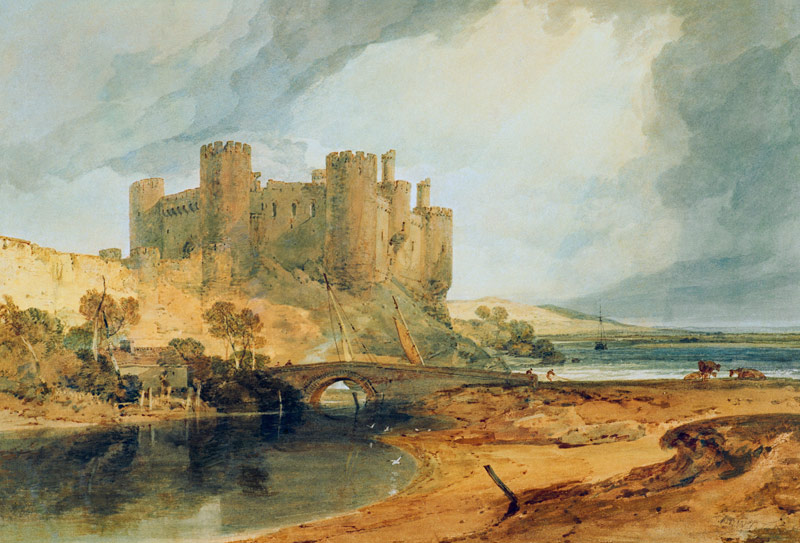 W.Turner, Conway Castle a William Turner