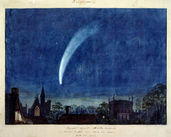 Donati's Comet a William Turner