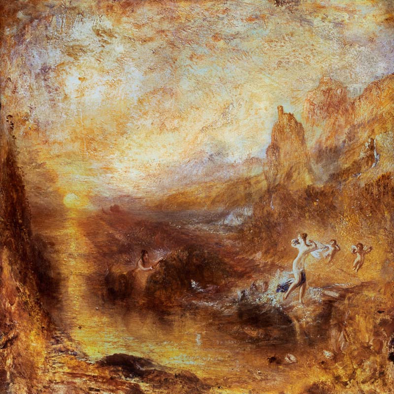 Glaucus and Scylla from Ovid's 'Metamorphoses' a William Turner