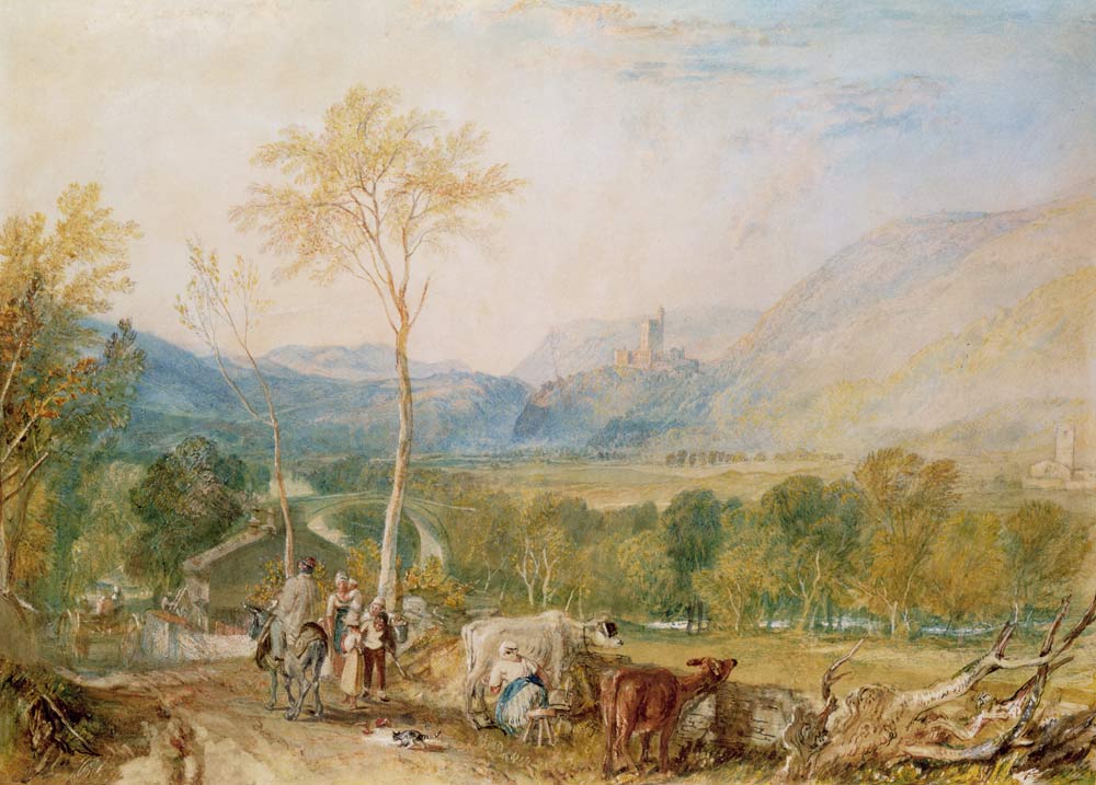 Hornby Castle a William Turner