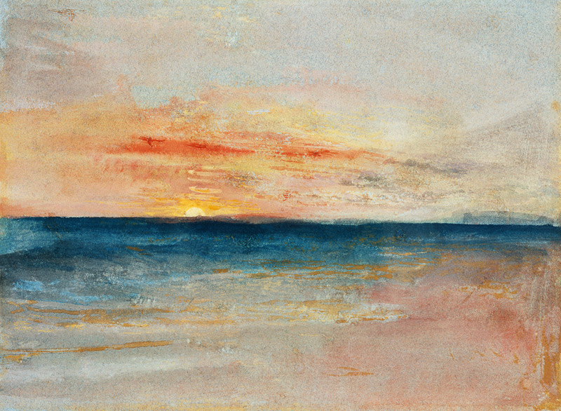 Tramonto a William Turner