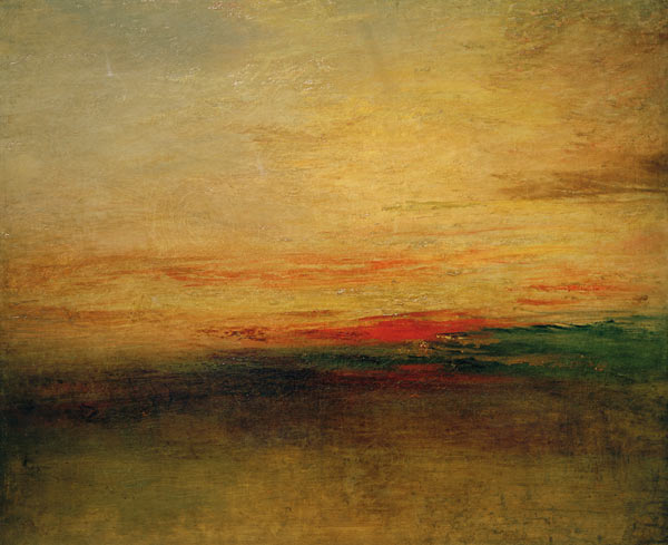 Tramonto a William Turner