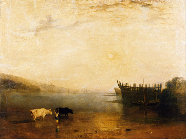 Teignmouth Harbour a William Turner