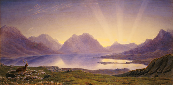 The Dawn, Loch Torridon a William Turner