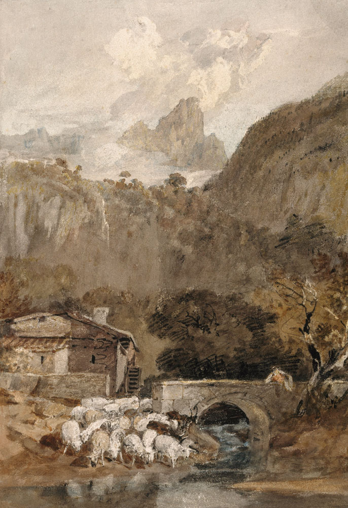 W.Turner, Aiguillette vom Tal der Cluse a William Turner