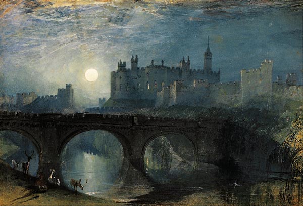 Alnwick Castle a William Turner