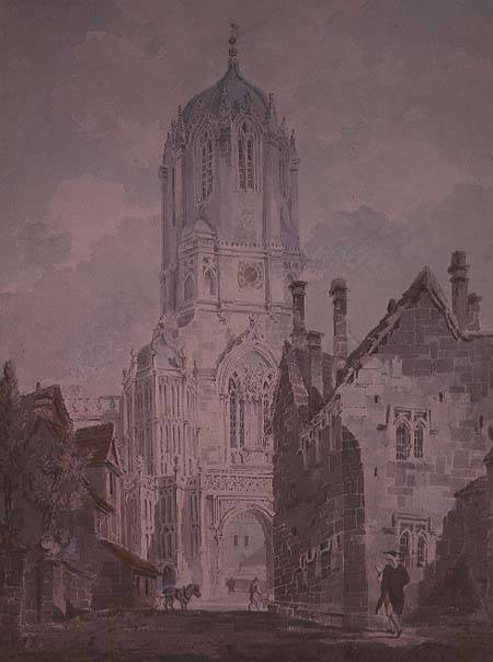 Christ Church, Oxford a William Turner