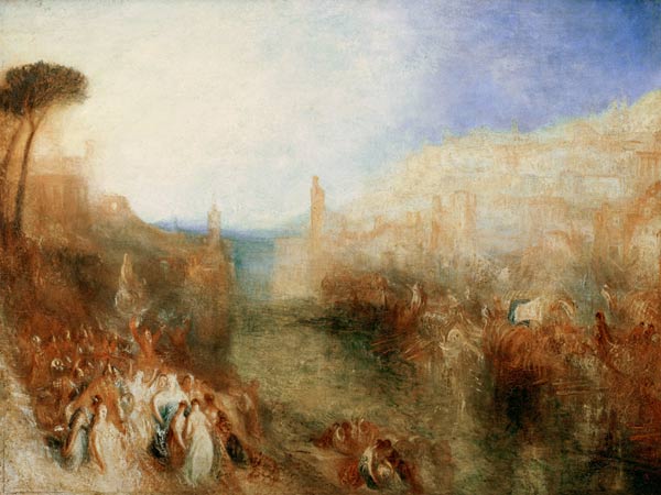 W.Turner, Der Aufbruch der Flotte a William Turner