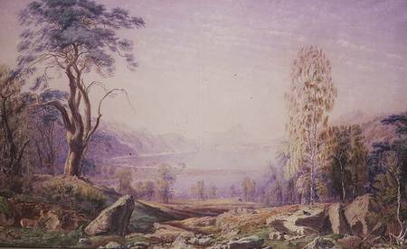 Loch Garry, Invernesshire a William Turner