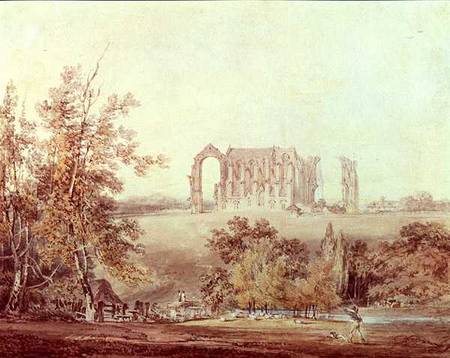 Malmesbury Abbey a William Turner