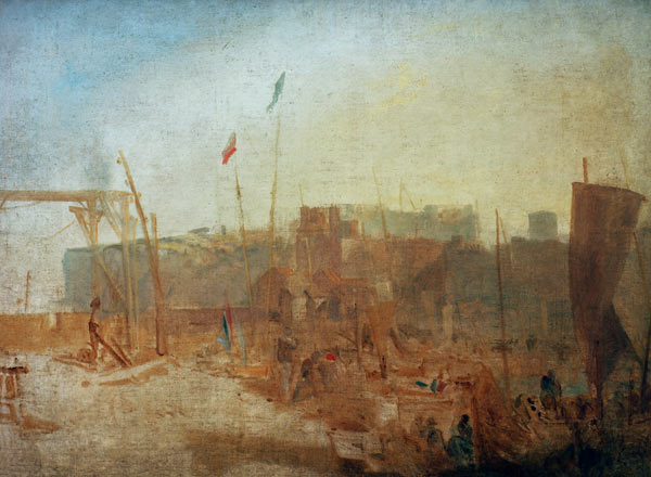 W.Turner, Margate bei Sonnenuntergang a William Turner