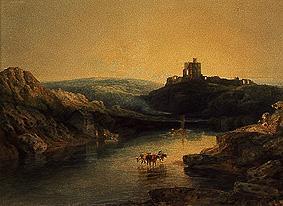 atmosfera del mattino al Castello di Norham a William Turner