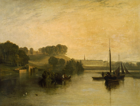 Petworth, Sussex, the Seat of the Earl of Egremont: Dewy Morning a William Turner