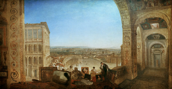 Rome seen by the Vatican a William Turner