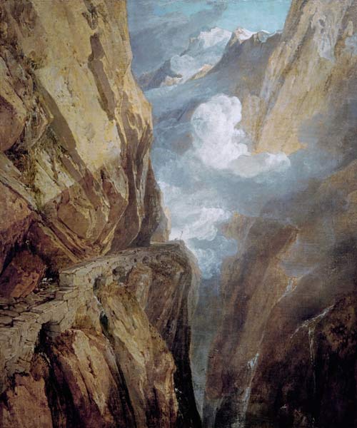 William Turner, Der St. Gotthard-Pass a William Turner