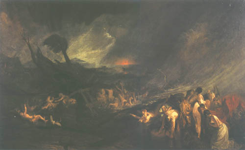 The Deluge a William Turner