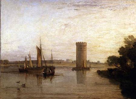 Tabley, the Seat of Sir J.F. Leicester, Bart.: Calm Morning a William Turner